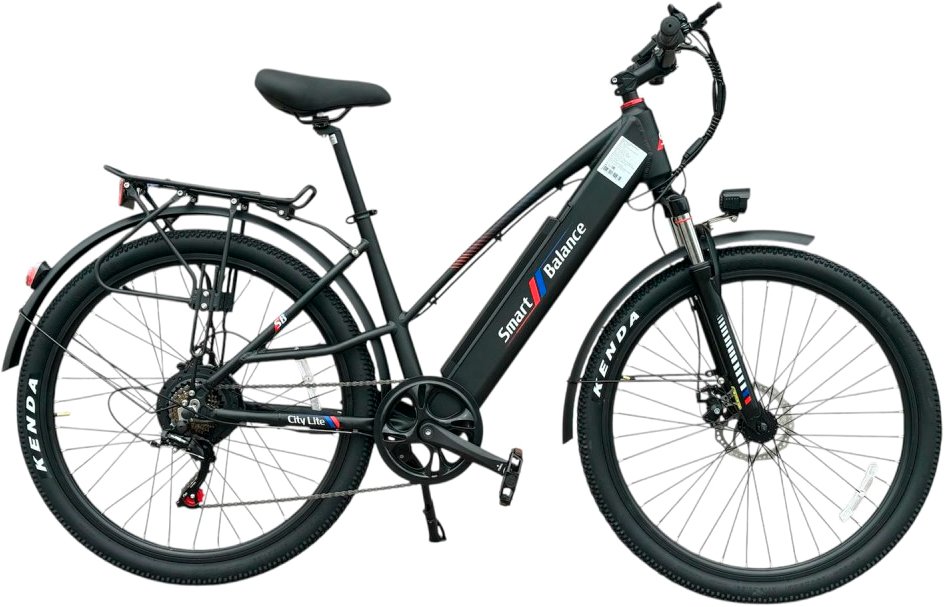 

Электровелосипед Smart Balance City Lite 2025 (черный)