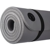 Набор для йоги Sundays Fitness Валик IR97435B + Коврик IR97506 (голубой, серый)