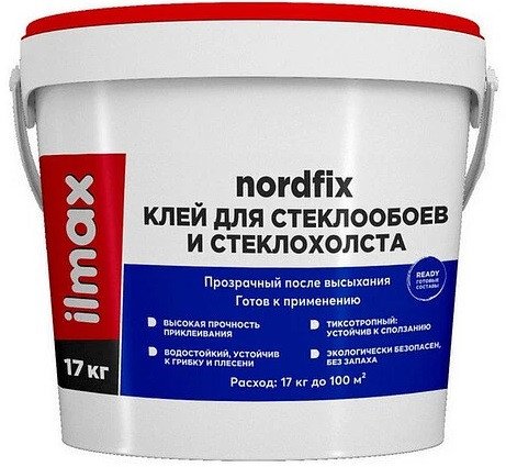 Клей для обоев ilmax Ready nordfix 17 кг