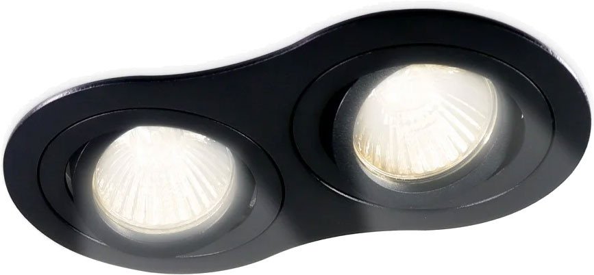 Точечный светильник Ambrella light TN102507/2 BK (черный)