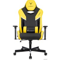 Игровое (геймерское) кресло Knight Thunder 5X (черный/желтый)