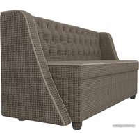 Диван Лига диванов Лофт 104566 (корфу 03, коричневый)