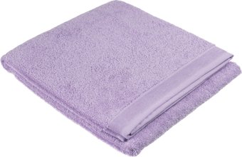 Полотенце Mio Tesoro Бордюр Махровое 70x140 450г (лаванда)