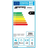 Встраиваемая посудомоечная машина Smeg STX3CL1