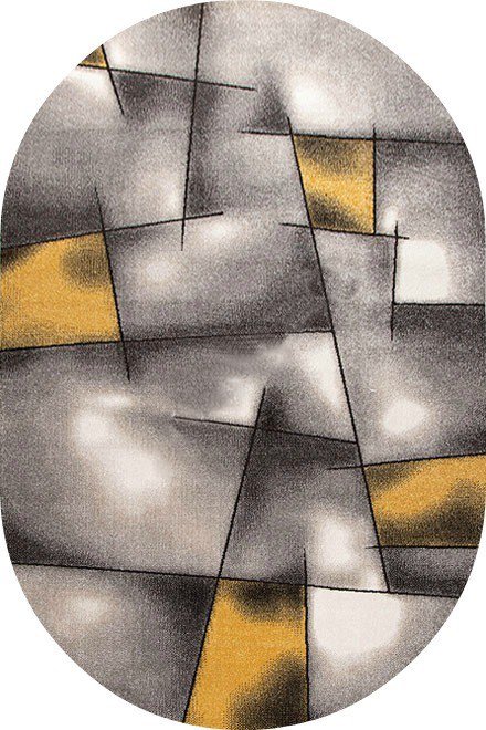 

Ковер для жилой комнаты БелКа Фиеста Овал 36301 37225 (0.8x1.5)