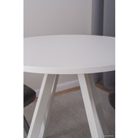 Кухонный стол Домотека Дельта К-М 75x75 (белый/белый)