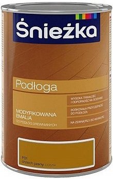 

Эмаль Sniezka Podloga 2.5 л (средний орех)