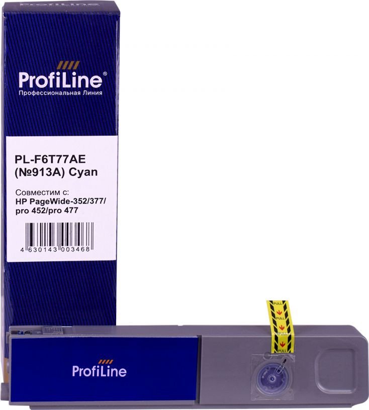 

Картридж ProfiLine PL-F6T77AE 913A (аналог HP F6T77AE(913A)_C)
