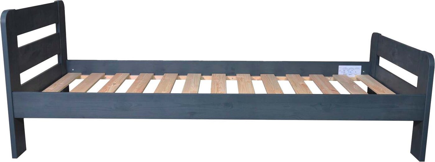Кровать Диприз Bert 90 Д.80068.3 (серый)