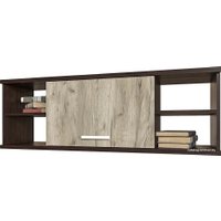 Полка Интерлиния Коламбия КЛ-12 (дуб венге/дуб серый)