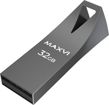 

USB Flash Maxvi MK2 32GB (темно-серый)