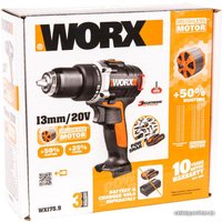 Дрель-шуруповерт Worx BL WX175.9 (без АКБ)