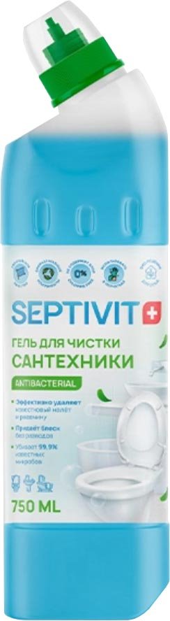 

Средство для сантехники Septivit для чистки сантехники (750 мл)