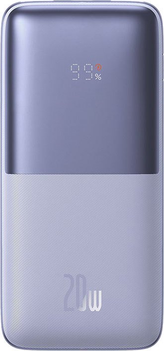

Внешний аккумулятор Baseus Bipow Pro Digital Display Fast Charge 20W 10000mAh (фиолетовый)
