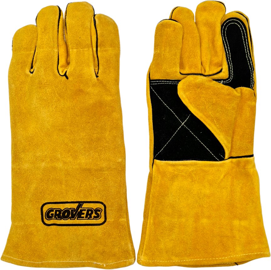 

Спилковые перчатки Grovers S-50-YBD