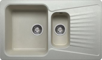 Кухонная мойка Polygran F-18 (серый)