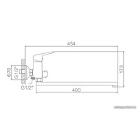 Смеситель Ledeme H51 L2251