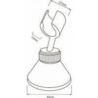 Держатель душевой лейки AV Engineering AVSSS-054