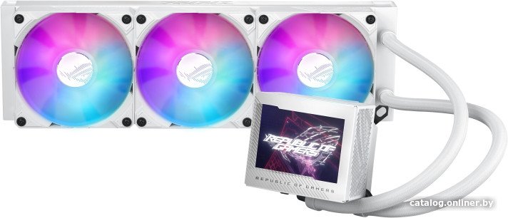 Система жидкостного охлаждения для процессора ASUS ROG Ryujin III 360 ARGB White Edition