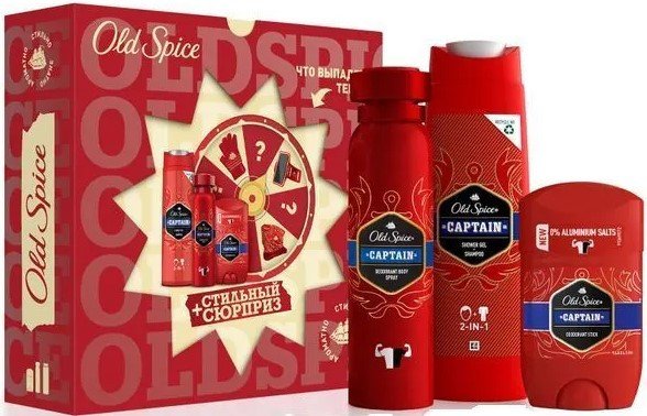 

Подарочный набор Old Spice Captain