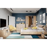 Кровать Anrex Doorset 140 (дуб наварра)