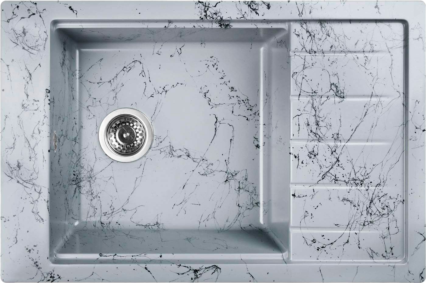 

Кухонная мойка Wisent WB28-16 (с сифоном GER013)