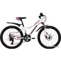 Велосипед Novatrack Katrina Disc 24 р.11 2019 (белый)
