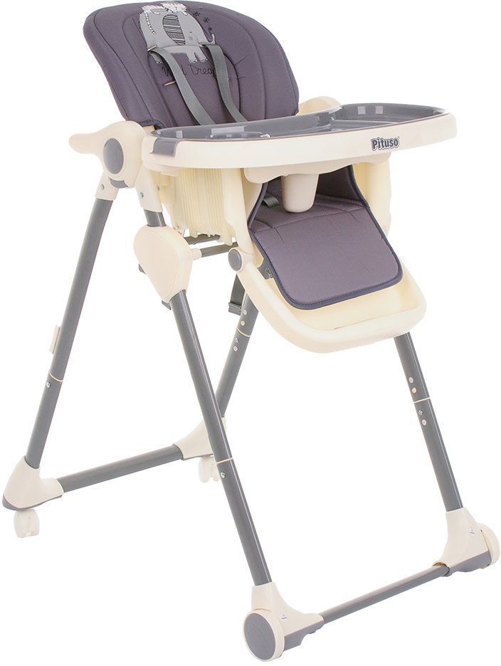 

Высокий стульчик Pituso Mimi (grey)