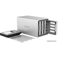 Бокс для накопителей 3.5" Orico WS400RU3-SV