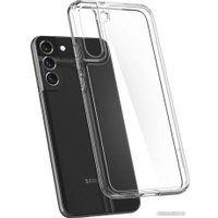 Чехол для телефона Spigen Ultra Hybrid для Galaxy S22 ACS03988 (кристально-прозрачный)