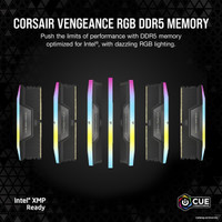 Оперативная память Corsair Vengeance RGB 2x16ГБ DDR5 6000 МГц CMH32GX5M2B6000C40
