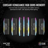 Оперативная память Corsair Vengeance RGB 2x32ГБ DDR5 6000 МГц CMH64GX5M2B6000C38