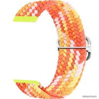 Ремешок Rumi Wick из плетеного нейлона для Huawei Band 7 (цитрусовый микс)