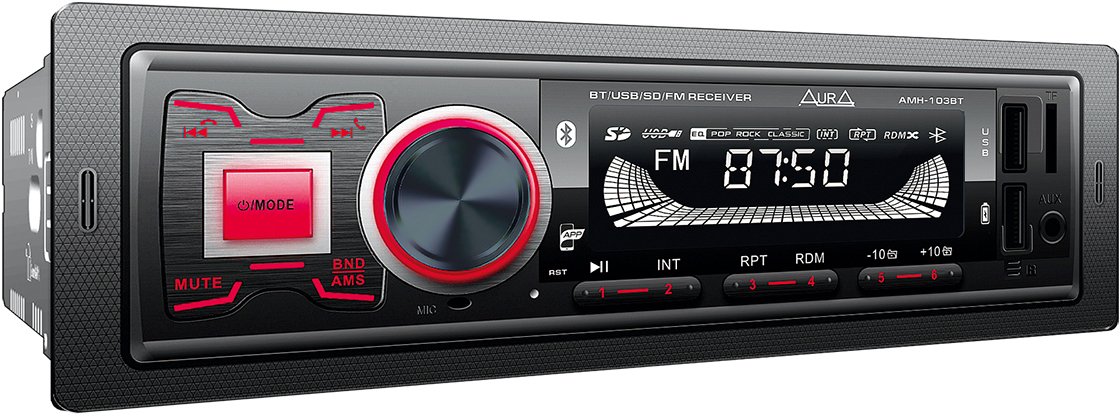 

USB-магнитола Aura AMH-103BT