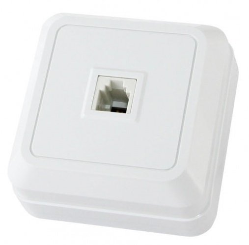 

Розетка телефонная TDM Electric Ладога SQ1801-0021