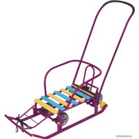 Санки Nika Тимка 5 универсал (сиреневый)