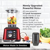 Стационарный блендер Tribest Dynapro Commercial High-Speed Vacuum Blender DPS-2250 (красный) в Пинске