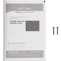 Электрический духовой шкаф Krona Parabel 45H BL/BL