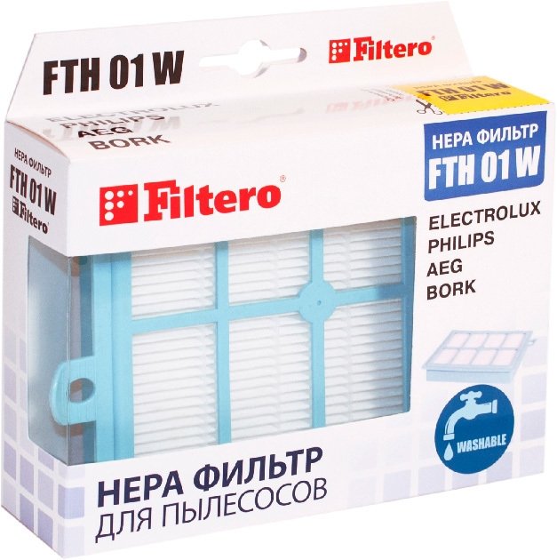 

HEPA-фильтр Filtero FTH 01 W
