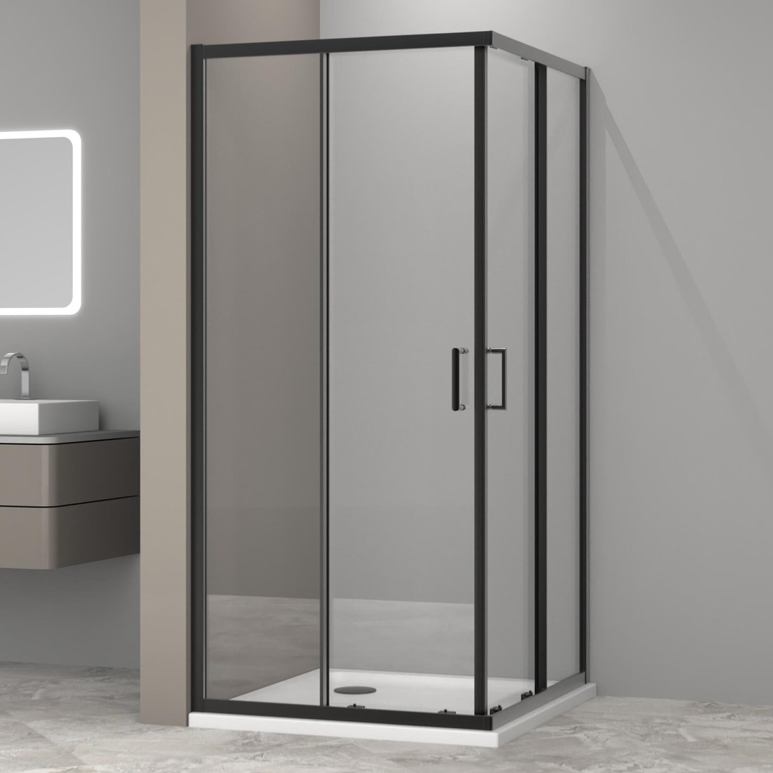 

Душевой уголок Aquabath AB-04F-900-2000-BK