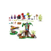 Конструктор LEGO Marvel Битва динозавров Спайди и Гобби возле домика на дереве (11200)