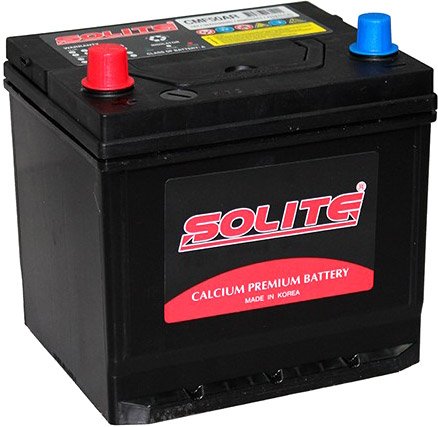 

Автомобильный аккумулятор Solite CMF50AR борт (50 А·ч)