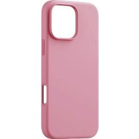 Чехол для телефона Baseus Colorful Liquid Silicone Magnetic Case для iPhone 16 (розовый)
