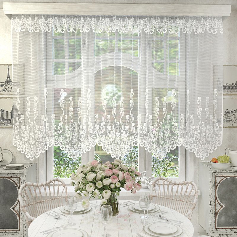 

Тюль Лента Е741Р 3.95x1.6 м (белый)