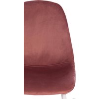 Стул TetChair Breeze mod. 4724 (коралловый/белый)