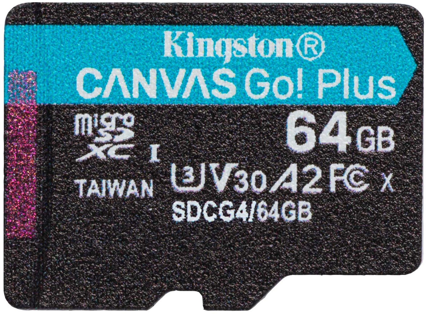 Карта памяти Kingston Canvas Go! Plus microSDXC 64GB SDCG4/64GB