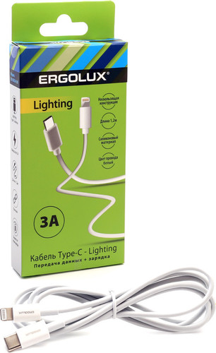 ELX-CDC04-C01 USB Type-C - Lightning (1.2 м, белый)