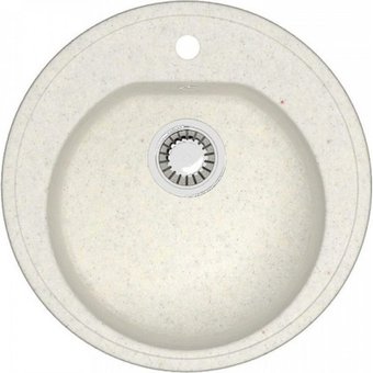 Кухонная мойка Teymi Lina D51 T120103 (белый матовый)