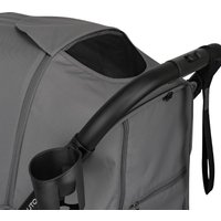 Коляска прогулочная «книга» Indigo Wind (темно-серый)