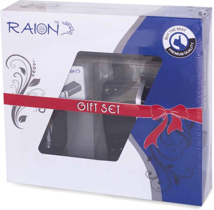 

Набор канцелярский для сшивания Raion SS-2410-HO(BL) (черный)